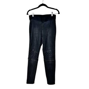 CAbi‎ - Black Skinny Moto Jeans - Sz. 6